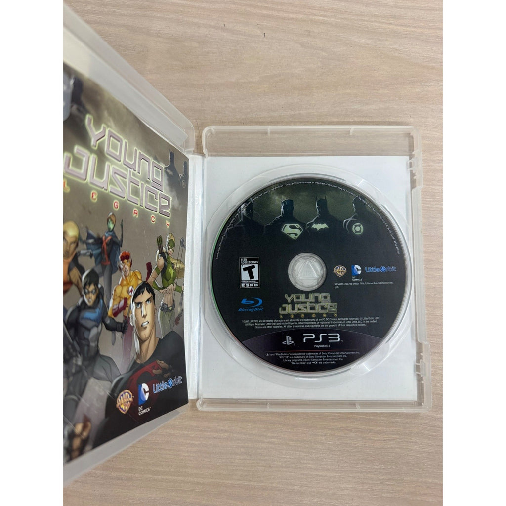 Young Justice Legacy PS3 Video Game Multiplayer DC Comics Action