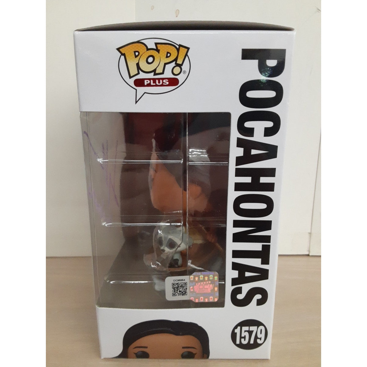 Pop! Plus: Pocahontas #1579 Judy Kuhn Signed With COA