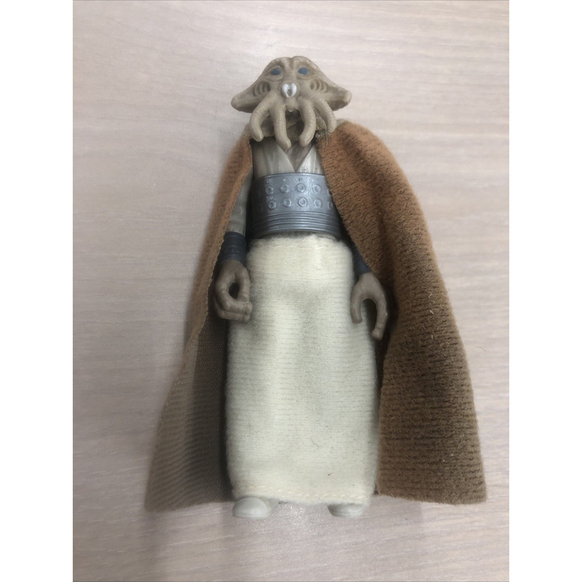 Vintage Star Wars ROTJ Squidhead 1983 Tan/Brown Cape Original Kenner With Belt