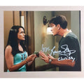 Rena Sofer Signed 8x10 From Two & Half Men Aka Chrissy