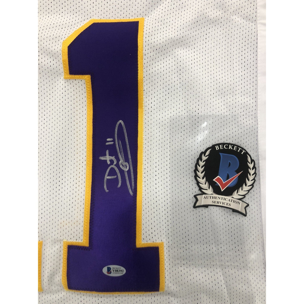 Daunte Culpepper Signed Jersey Autograph Beckett COA Vikings