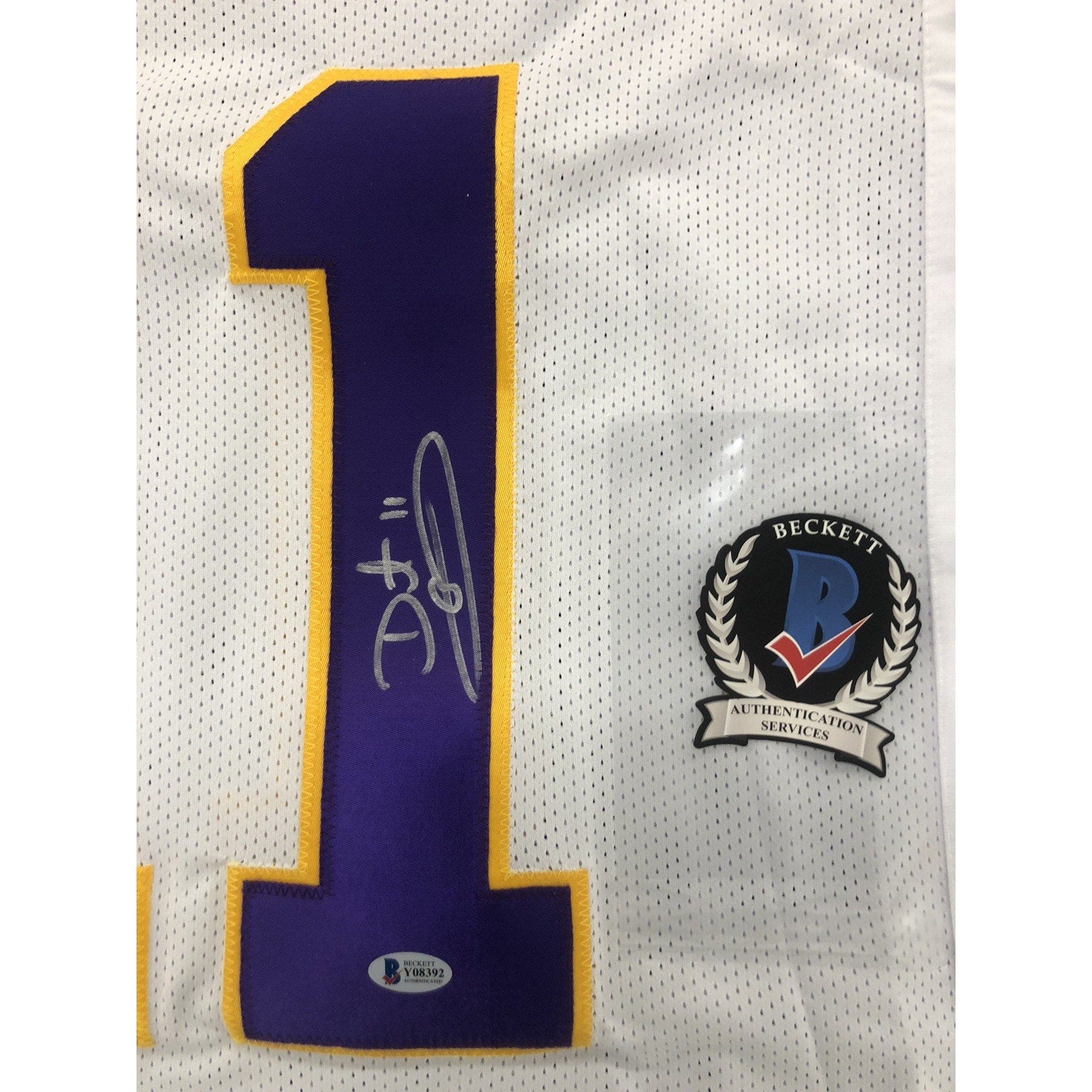 Daunte Culpepper Signed Jersey Autograph Beckett COA Vikings