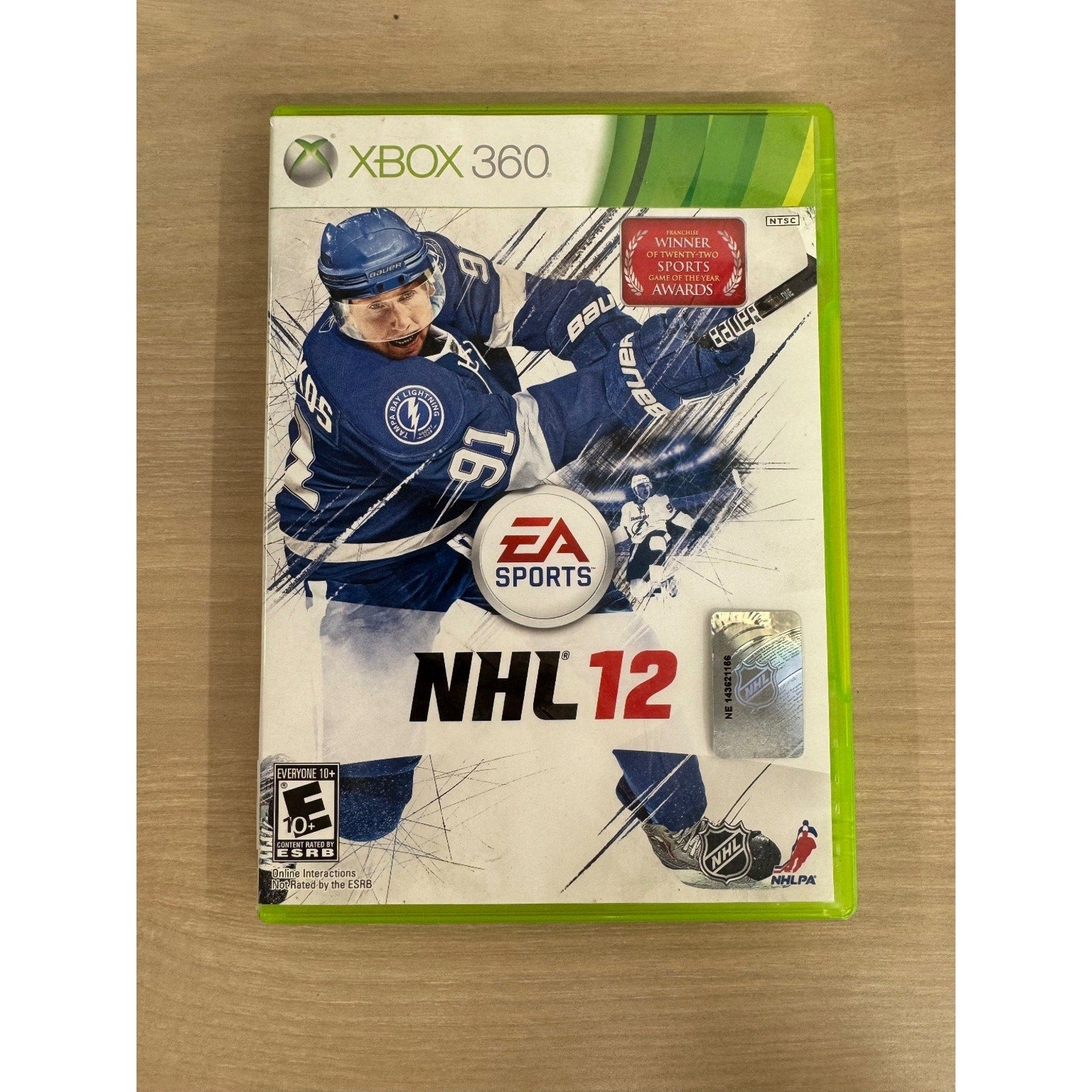 NHL 12 Xbox 360 Video Game EA Sports Hockey NTSC Multiplayer