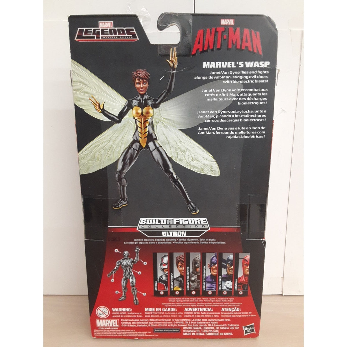 Marvel Legends Infinite Series Wasp Action Figure Ultron BAF