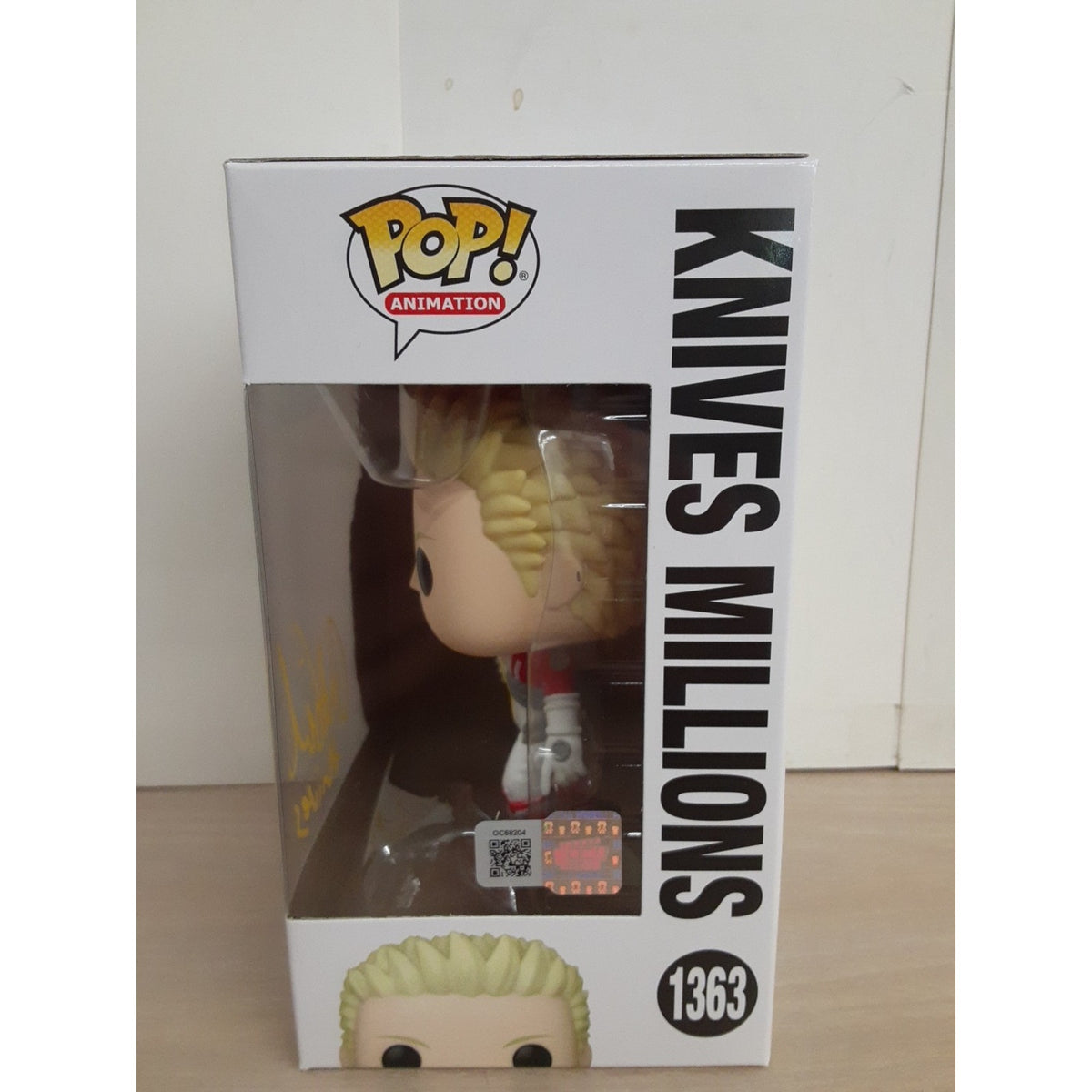 Pop! Knives Millions #1363 Austin Tindle Signed With COA