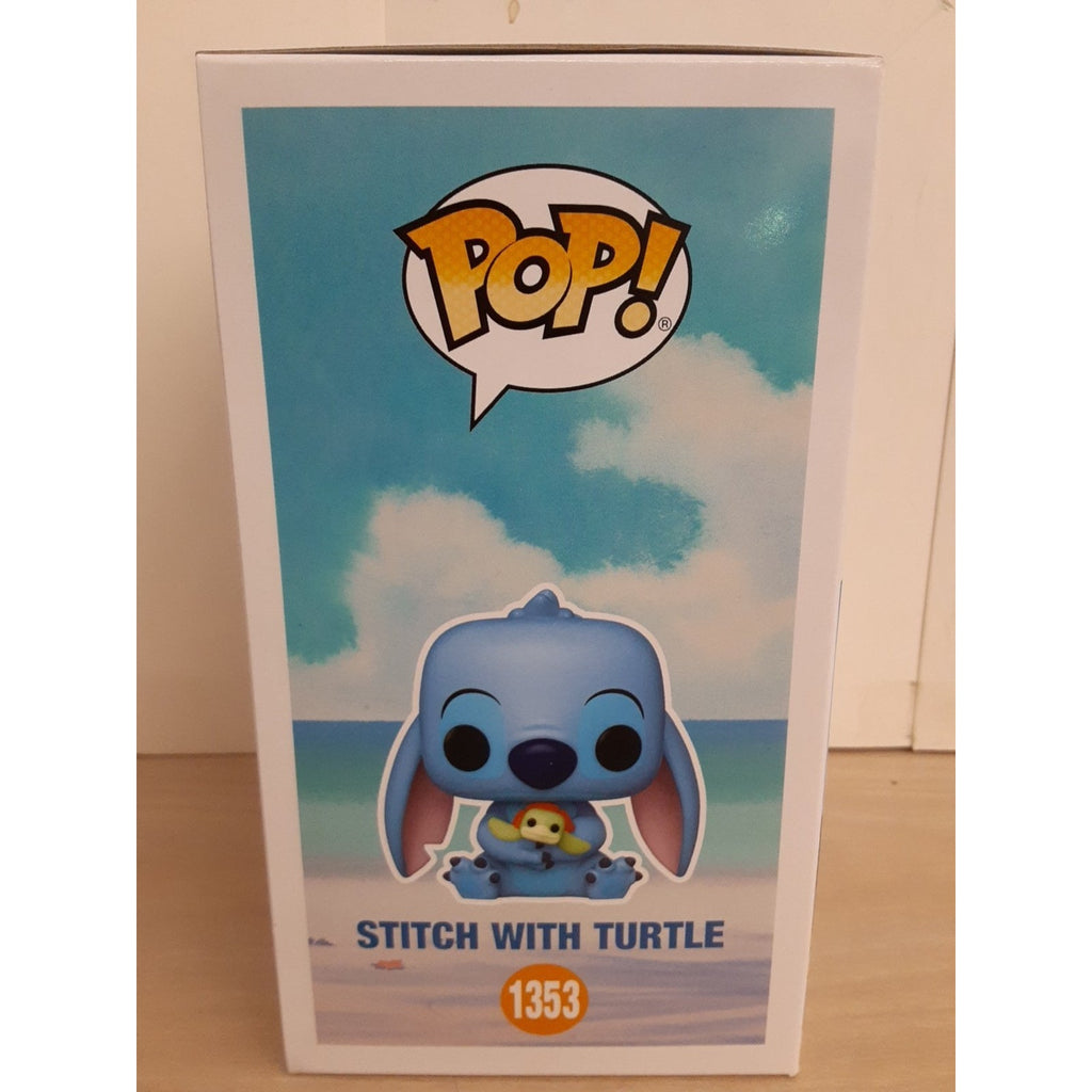 Pop! Stitch With Turtle Hot Topic Exclusive #1353