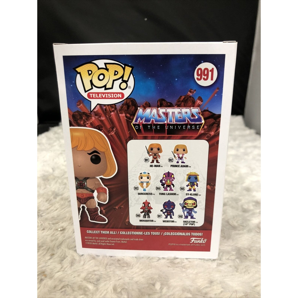 Pop! He-Man (Flocked) Funko Insider Club Gamestop #991