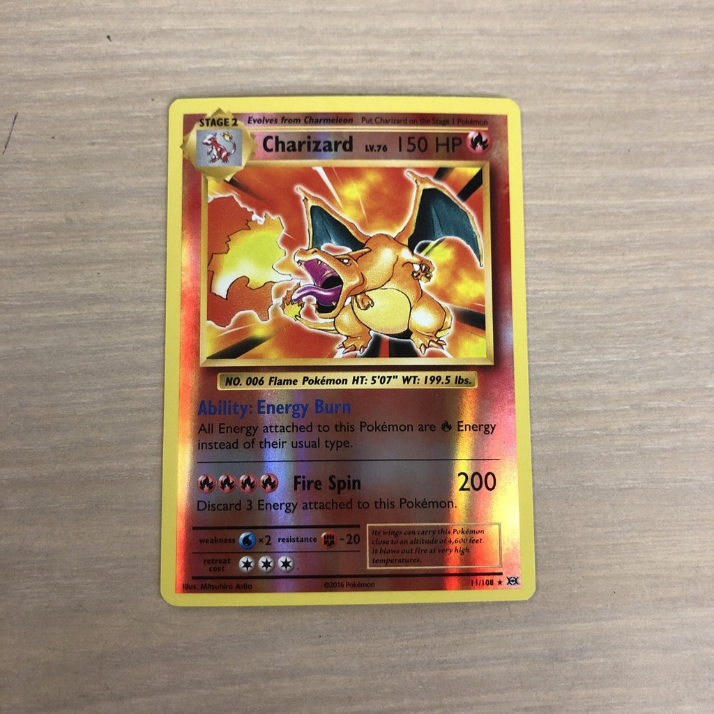Charizard 11/108 Evolutions Reverse Holo