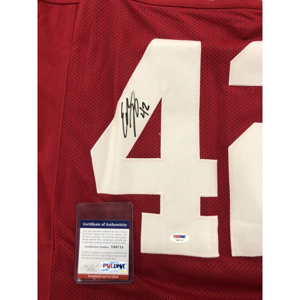Eddie Lacy Signed Jersey Autograph PSA COA Alabama Packers