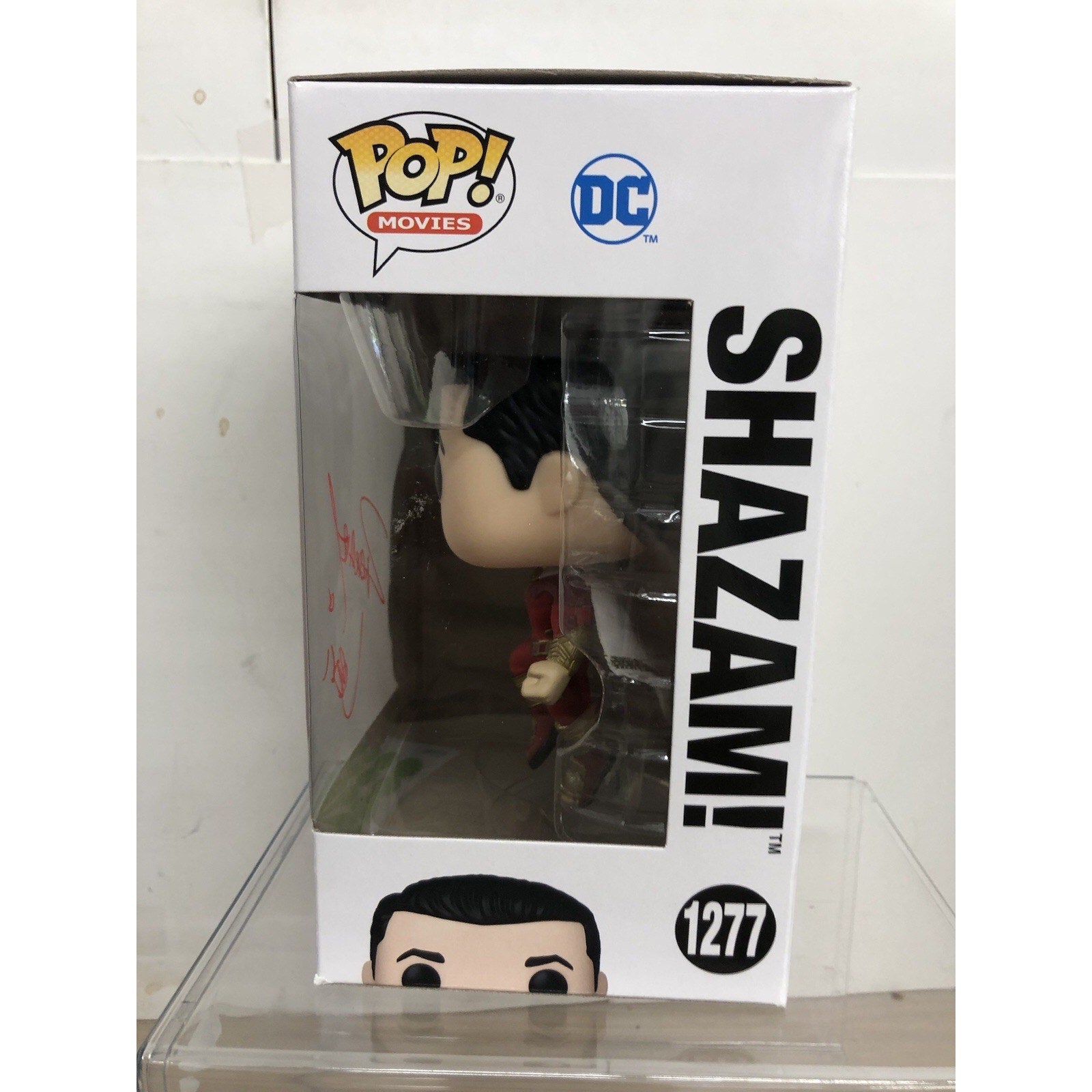 Zachary Levi signed Funko Pop Shazam! #1277 Autographed DC NO COA