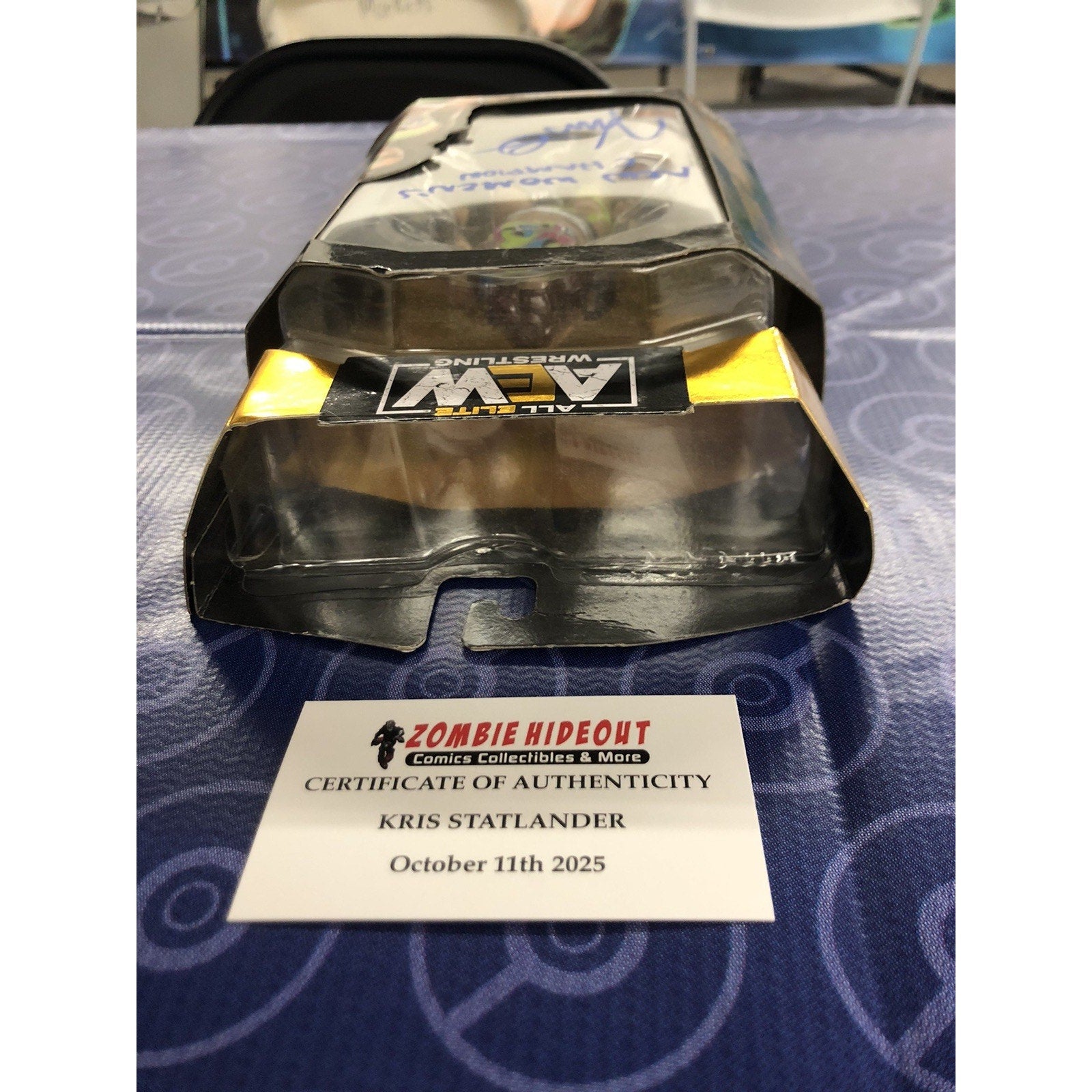 AEW Kris Statlander Signed Autograph Unrivaled Store COA Inscribed Women’s Champ