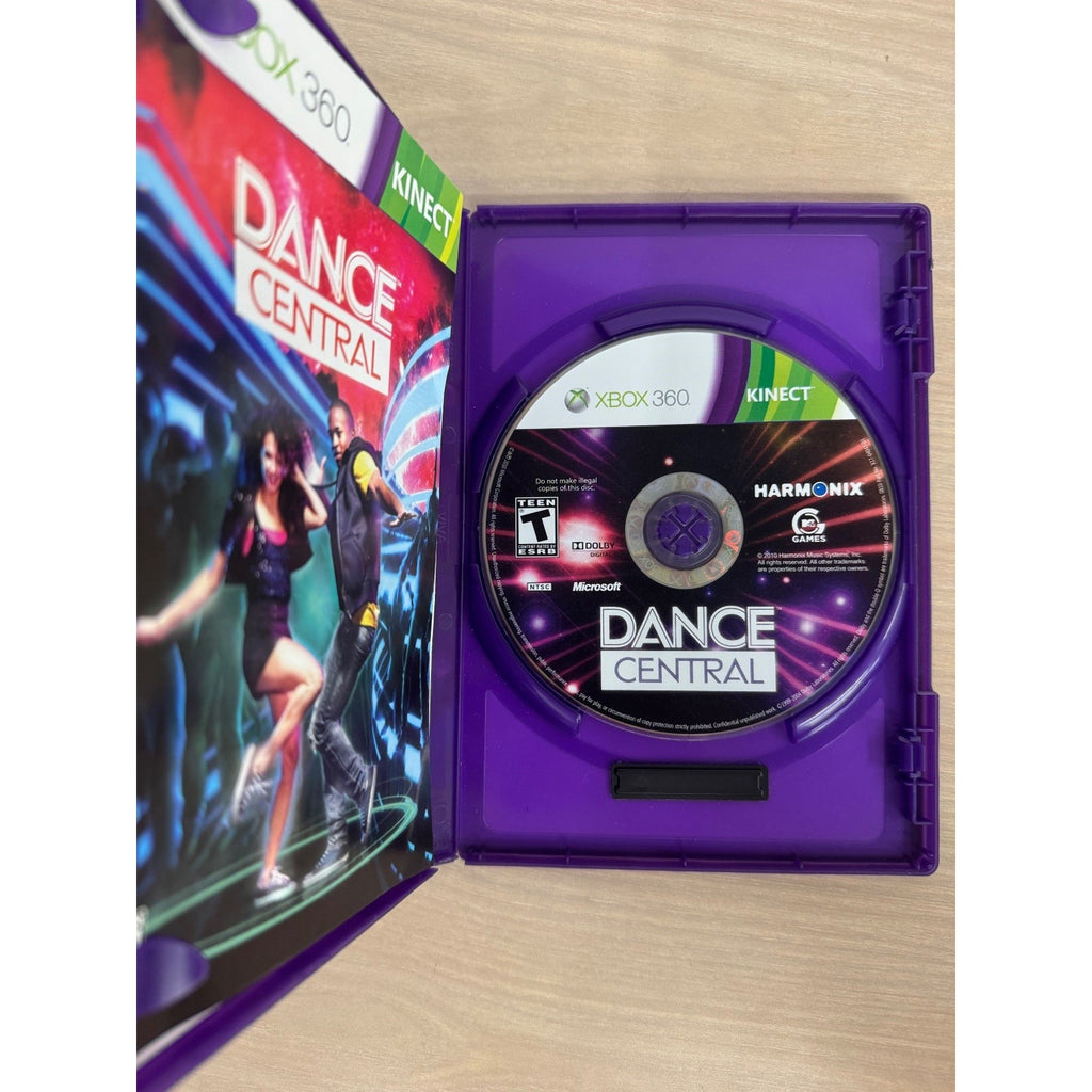 Dance Central Xbox 360 Video Game Kinect Required Multiplayer
