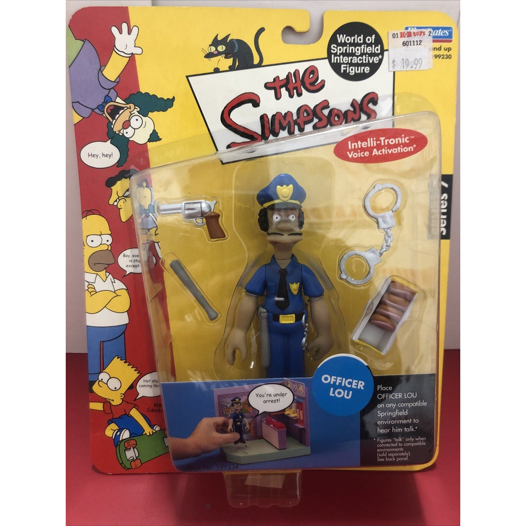 The Simpsons Series 7: Officer Lou Action Figure