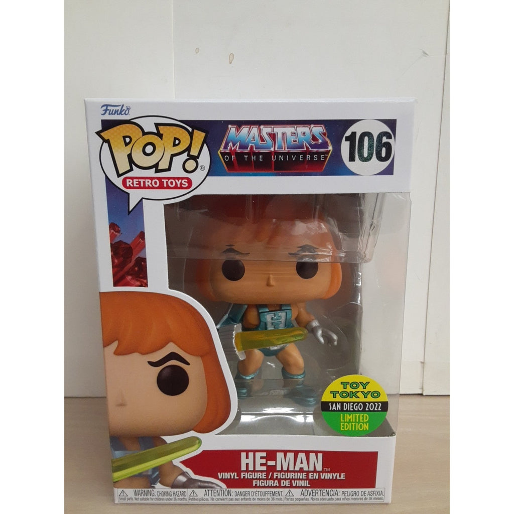 Pop! He-Man 2022 SDCC Toy Tokyo Exclusive #106