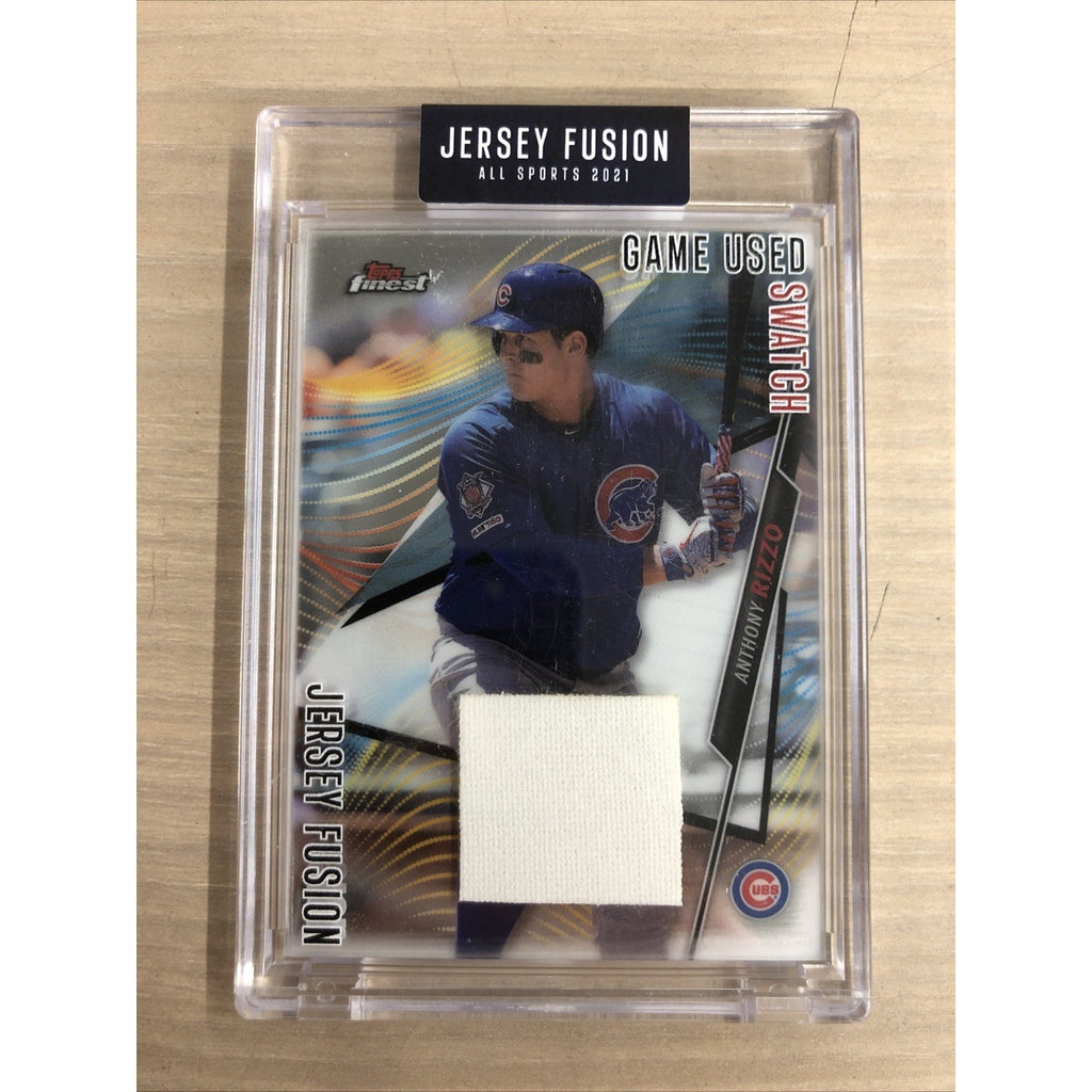 2021 Jersey Fusion All Sports Anthony Rizzo Game Used Patch