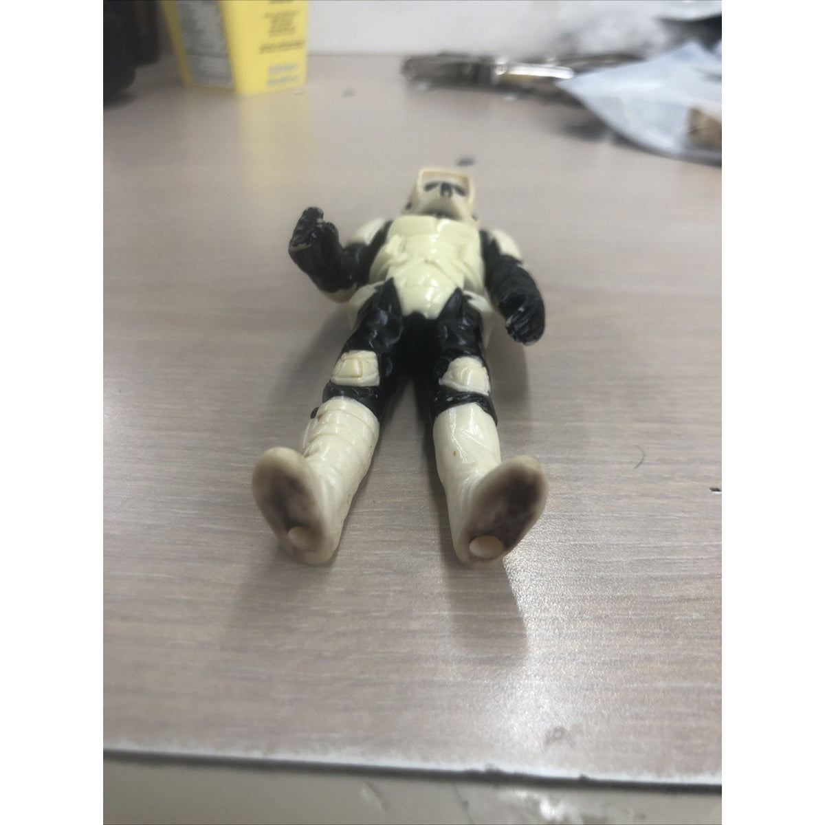 Vintage 1983 Star Wars Biker Scout Trooper 3.75in Kenner ROTJ Figure