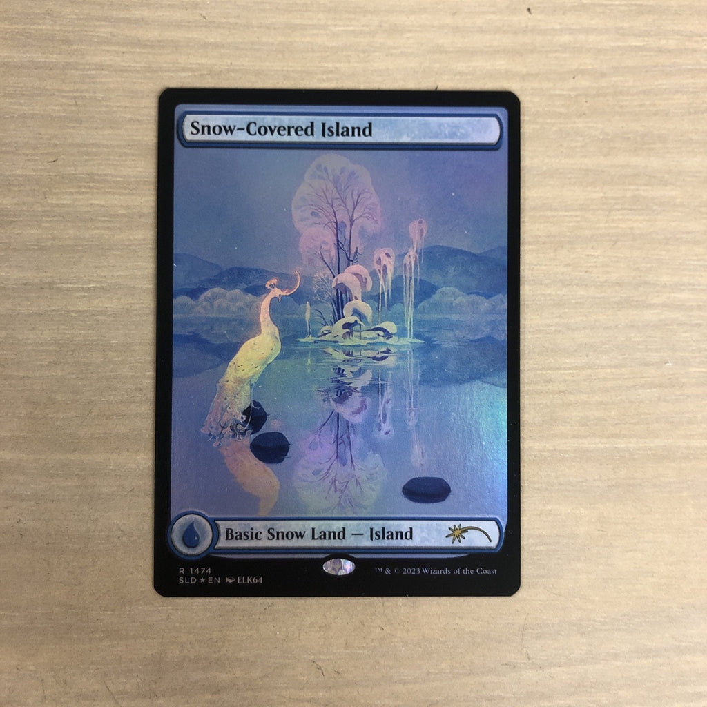 Snow-Covered Island (1474) Secret Lair Drop Foil