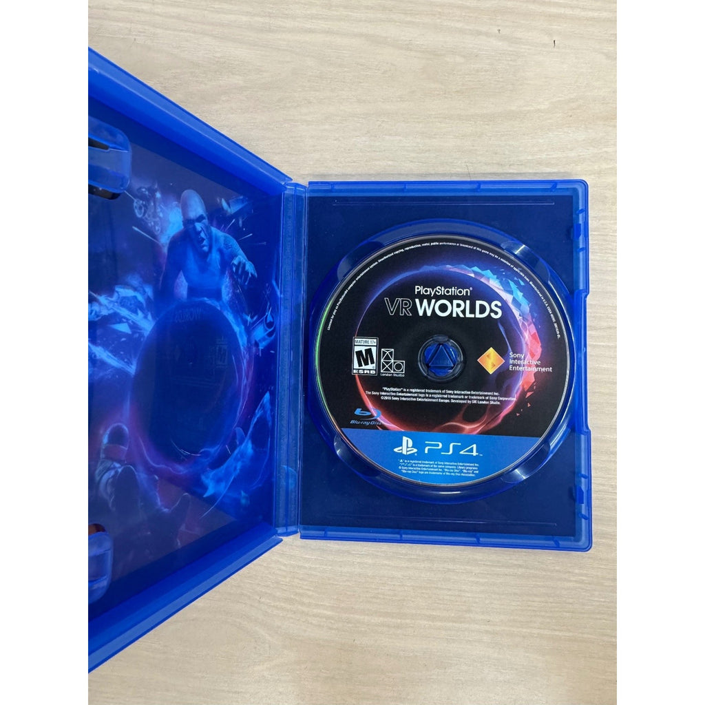 PlayStation VR WORLDS PS4 PlayStation VR Video Game 5 Games Action Adventure