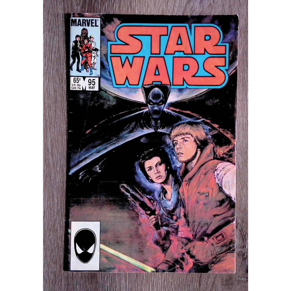 STAR WARS #95 Marvel Comics Direct Edition Bronze Age 1985