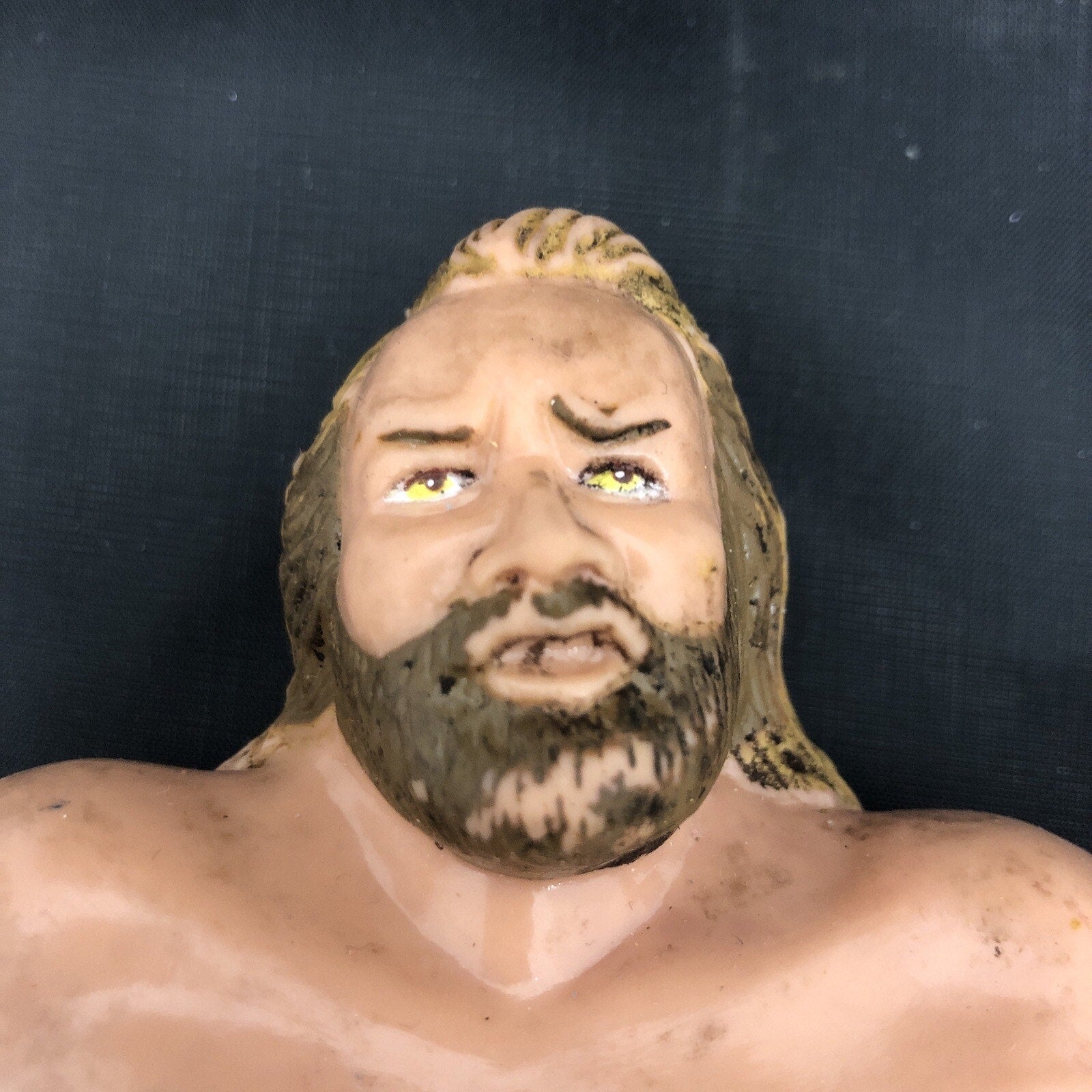 WWF/WWE LJN Big John Studd Wrestling Superstars 1984 Figure LOOSE USED