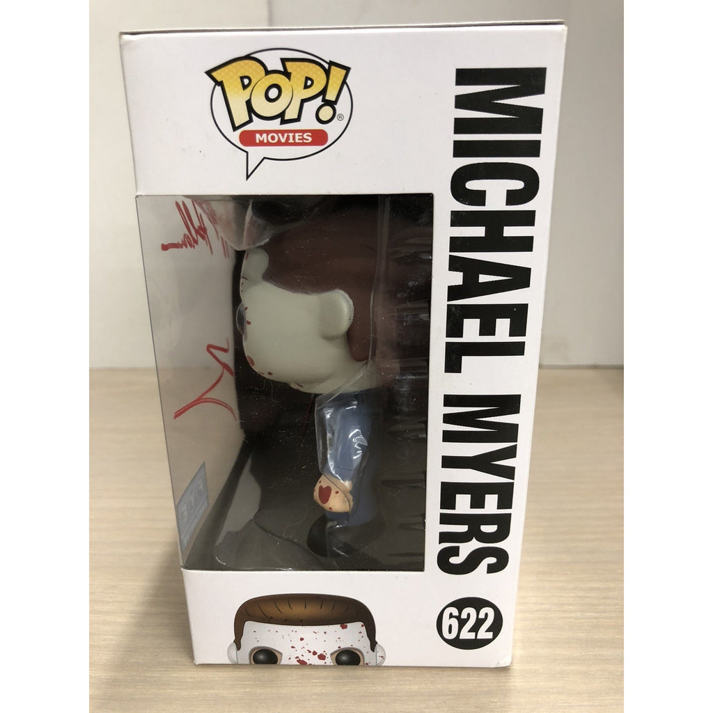 Autograph Signed TYLER MANE Michael Myers Funko 622 FYE Pop “Happy Halloween”