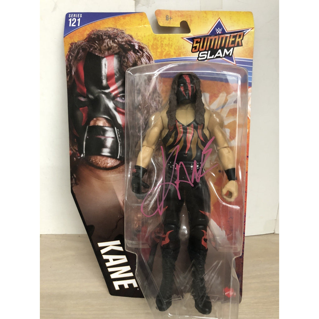 Signed Autograph WWE KANE Series 121 SummerSlam BENT CARD NO COA