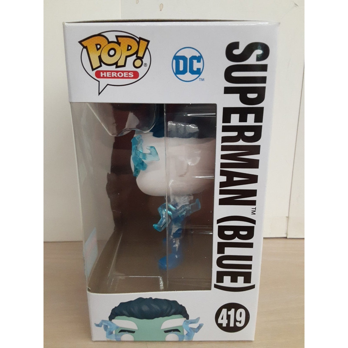 Pop! Superman (Blue) 2021 NYCC Exclusive #419