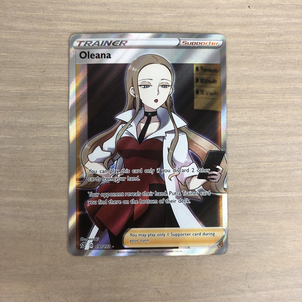 Oleana (Full Art) 191/192 Swsh02: Rebel Clash Holo