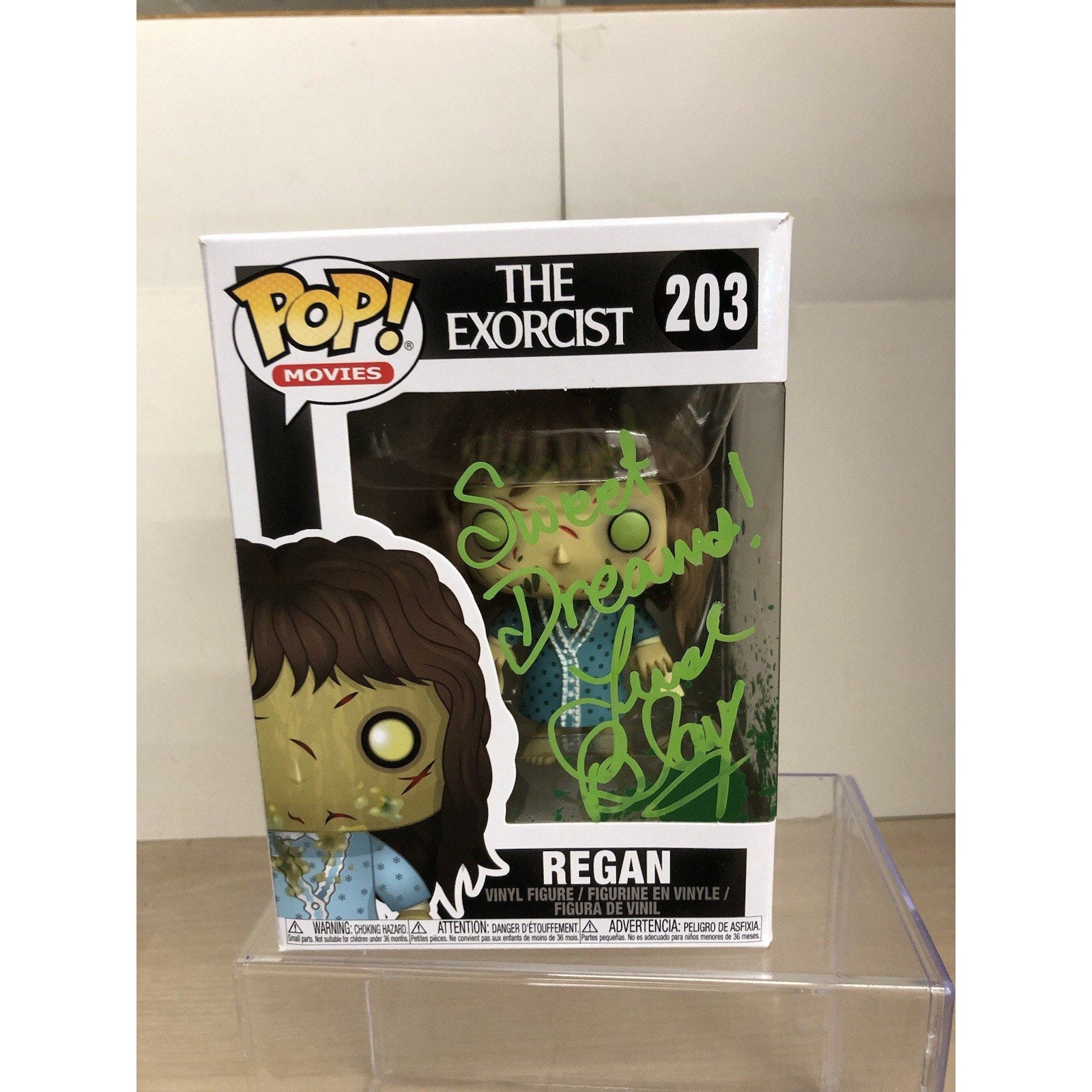 Funko Pop! Vinyl: Regan #203 Signed
