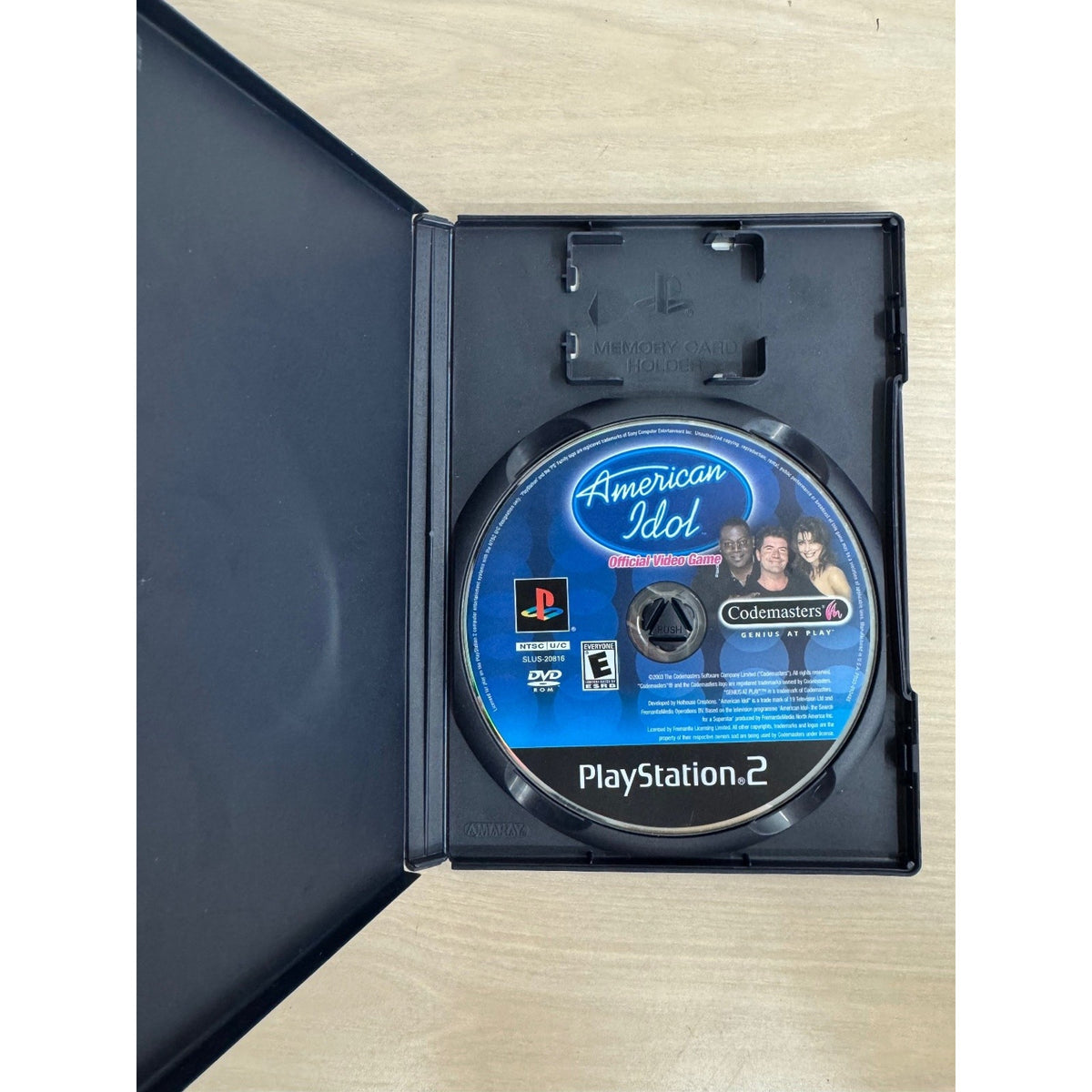 American Idol Official Video Game PlayStation 2 PS2 Karaoke Party Music