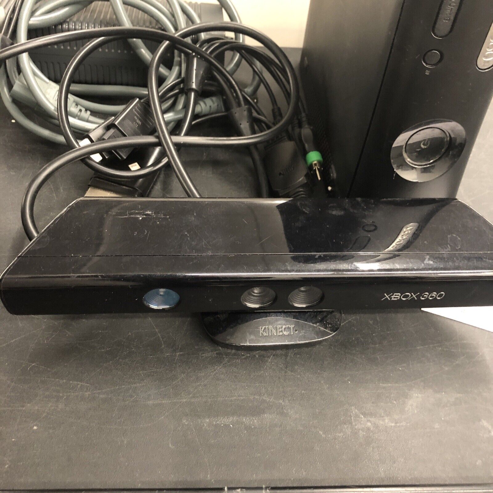 120GB Xbox 360 Elite Power Cable /tv Connection Cable /Kinect