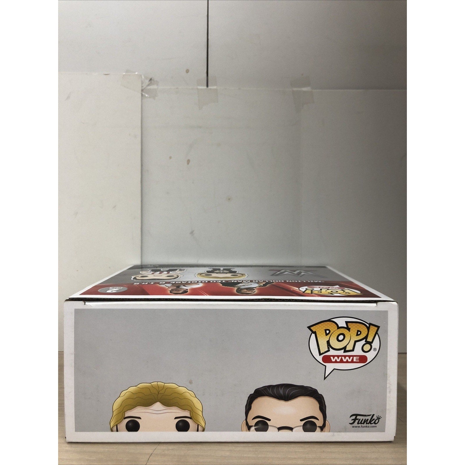 Funko : WWE - "Million Dollar Man" Ted DiBiase & I.R.S. 2 Pack Signed PSA COA