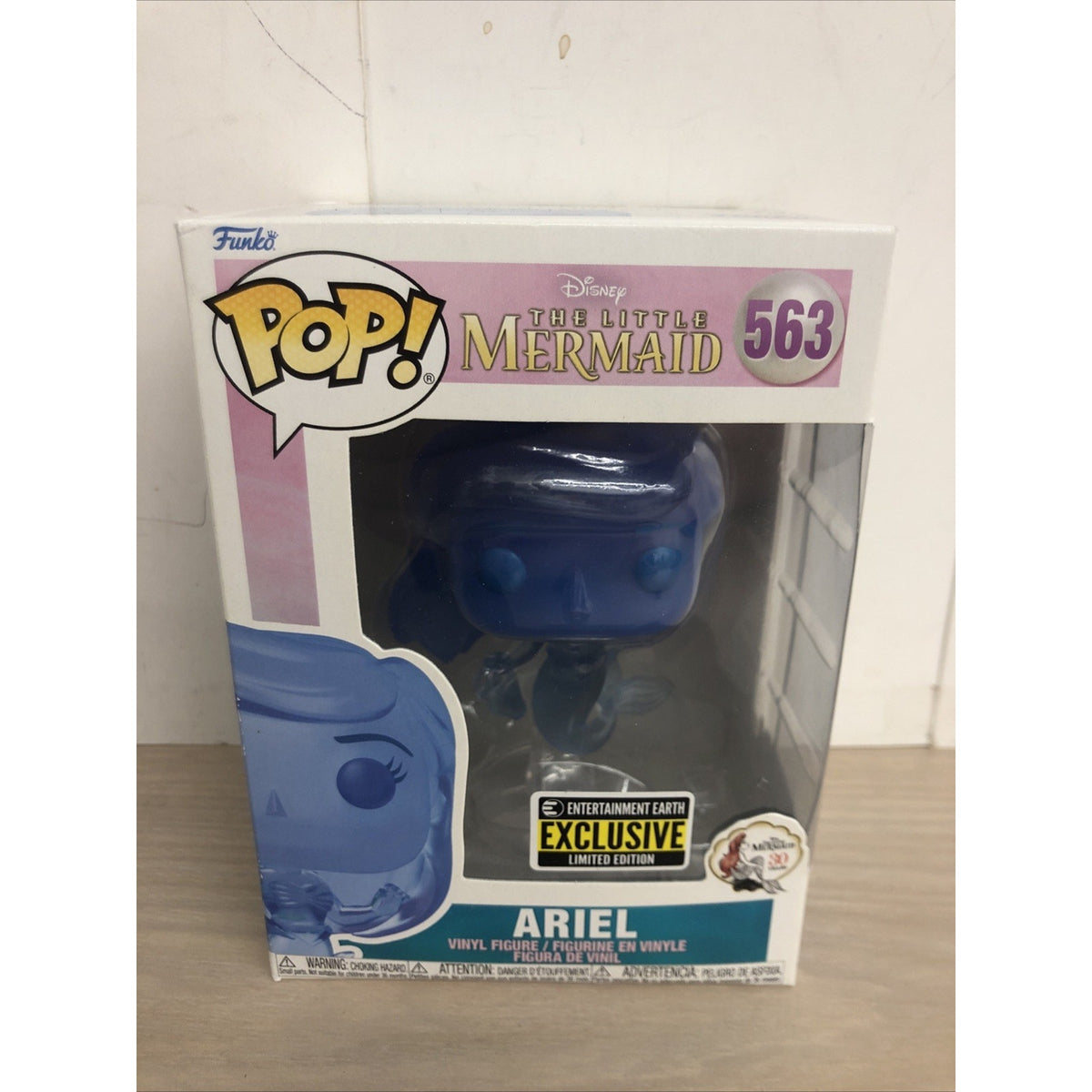 Funko Pop! Vinyl: Disney - Ariel (Translucent Blue) - Entertainment Earth...