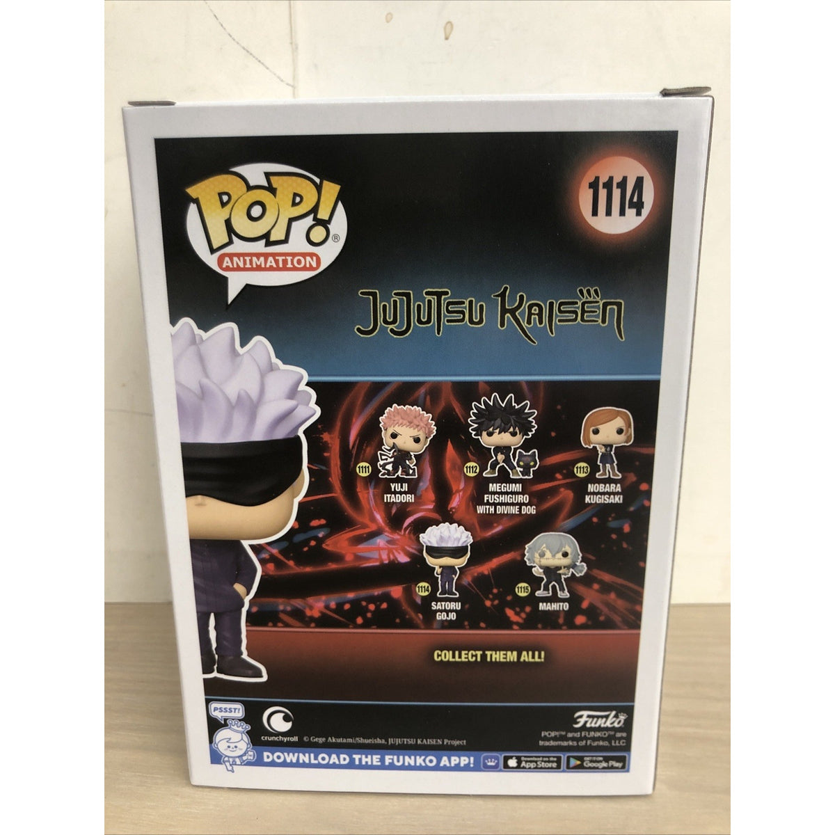 Funko Pop! Vinyl: Jujutsu Kaisen - Satoru Gojo #1114
