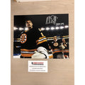 ANDREW RAYCROFT SIGNED 8x10 ROY 04 BOSTON BRUINS HOCKEY W/ Store COA AUTOGRAPH
