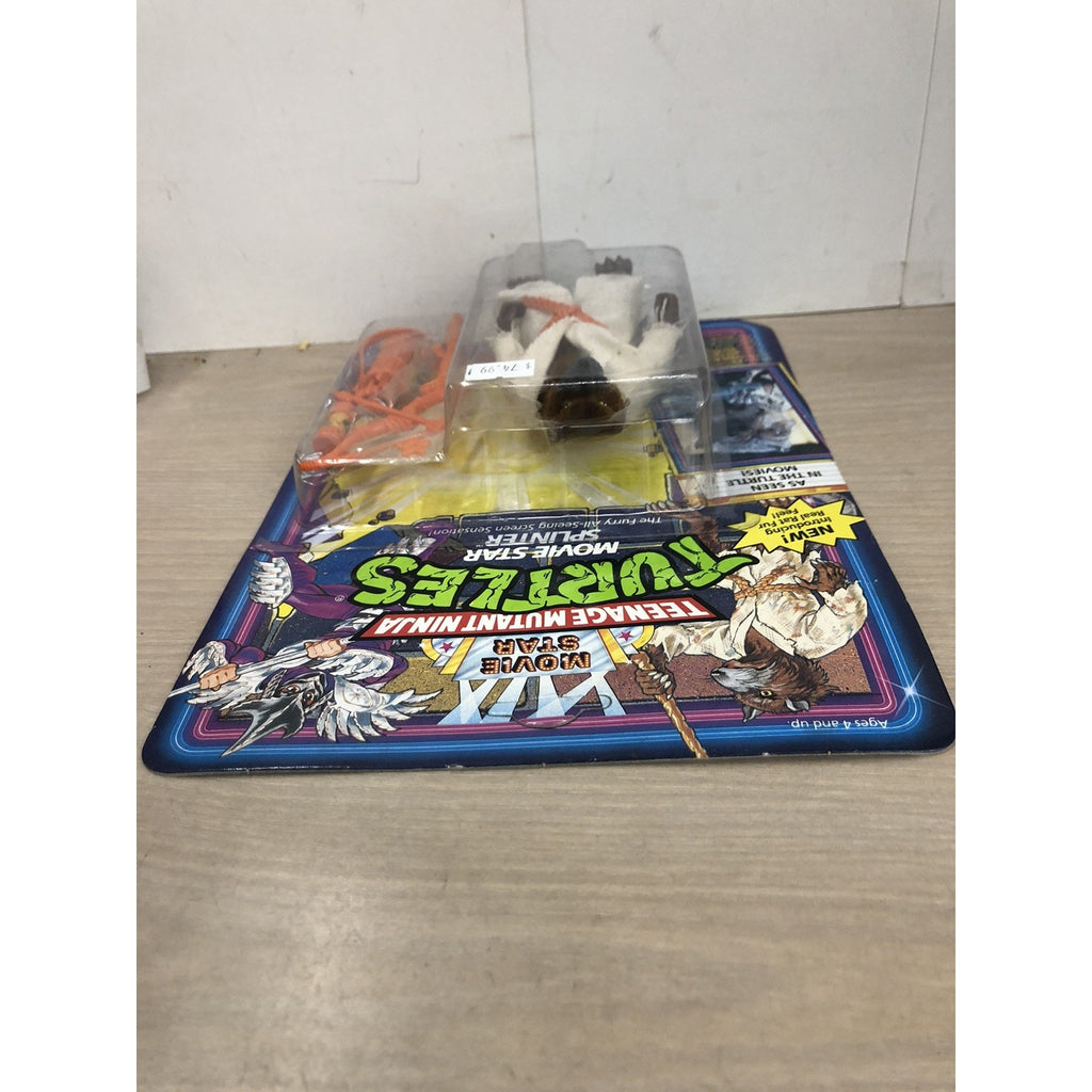 TMNT TEENAGE MUTANT NINJA TURTLES MOVIE STAR SPLINTER 1992 UNPUNCHED