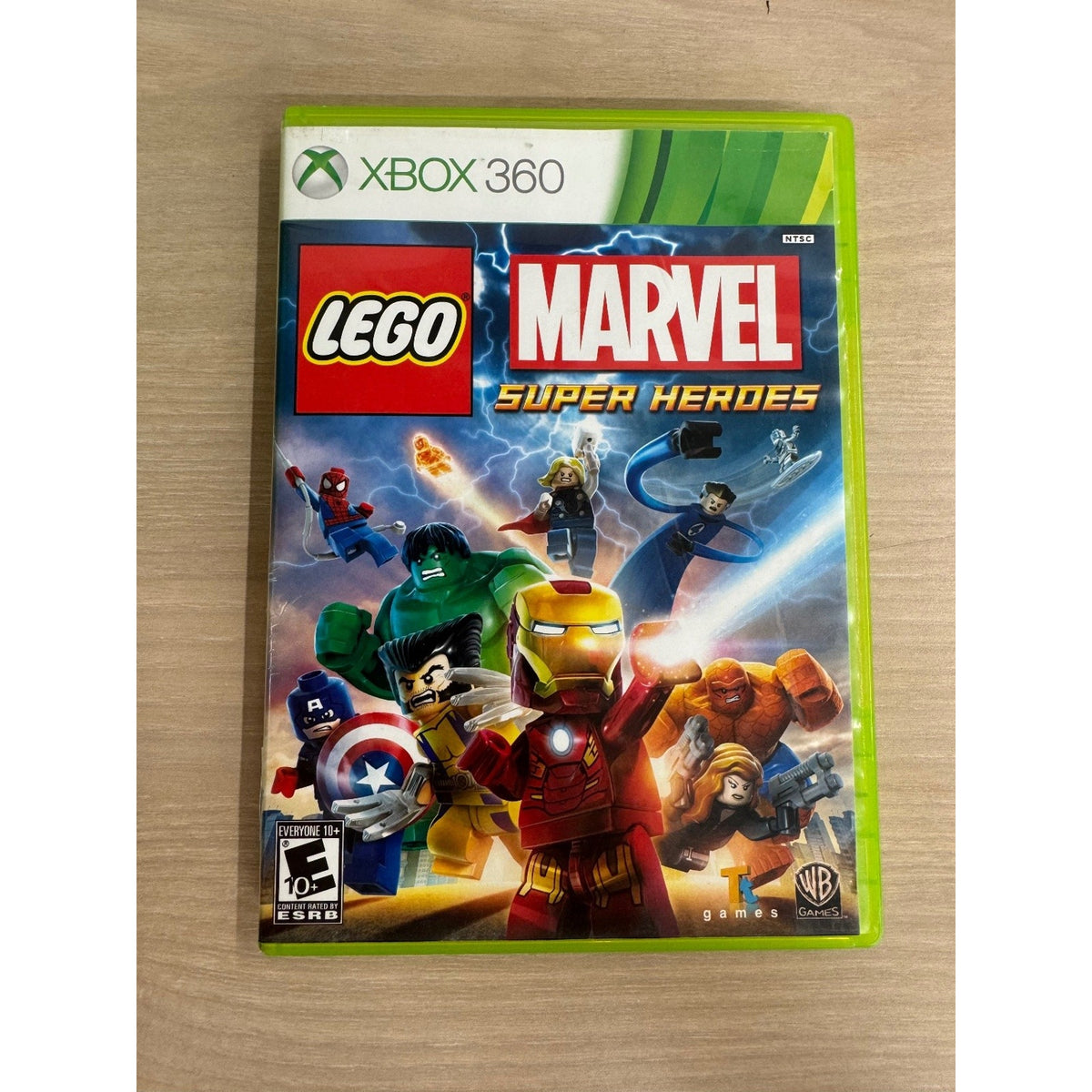 LEGO Marvel Super Heroes Xbox 360 Video Game Superhero Action Adventure