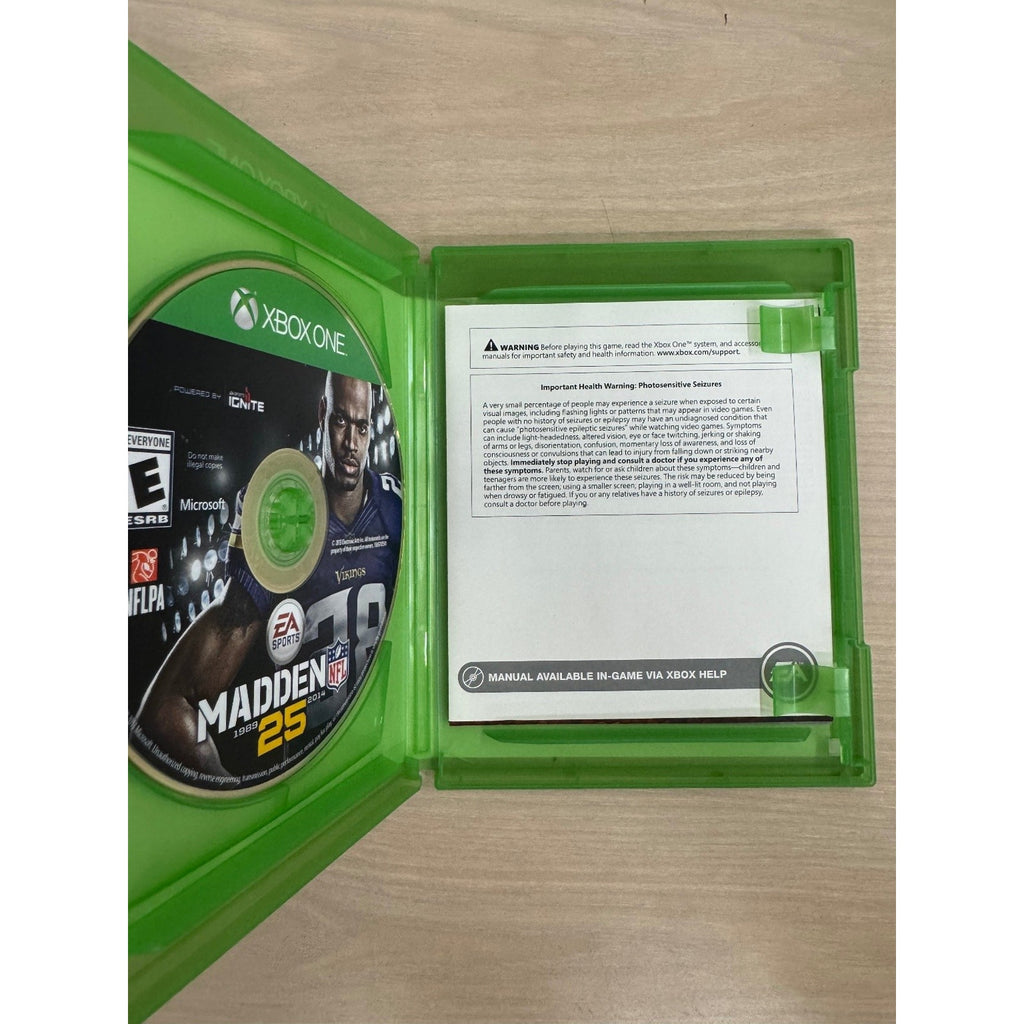 Madden NFL 25 Xbox One Video Game EA Sports Football Multiplayer