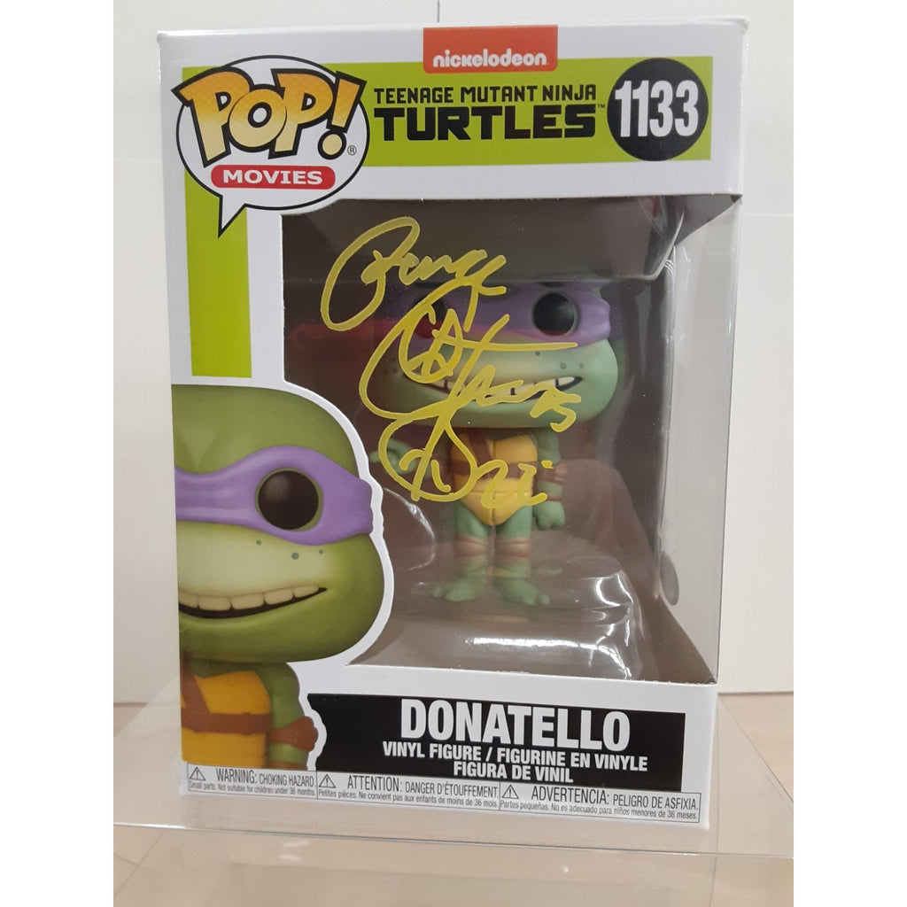 Corey Feldman Signed Autograph Funko Pop TMNT 1133 - DONATELLO PSA COA
