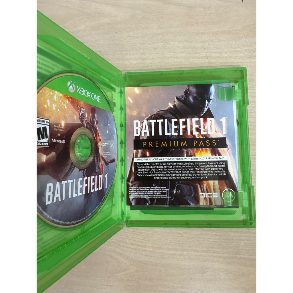 Battlefield 1 Standard Edition Xbox One Video Game FPS Multiplayer