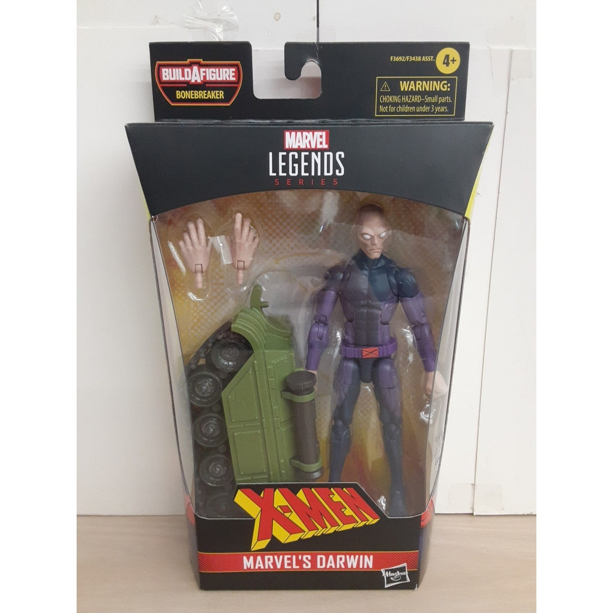 Hasbro Marvel Legends Series X-Men Marvel's Darwin Action Figure Bonebreaker BAF