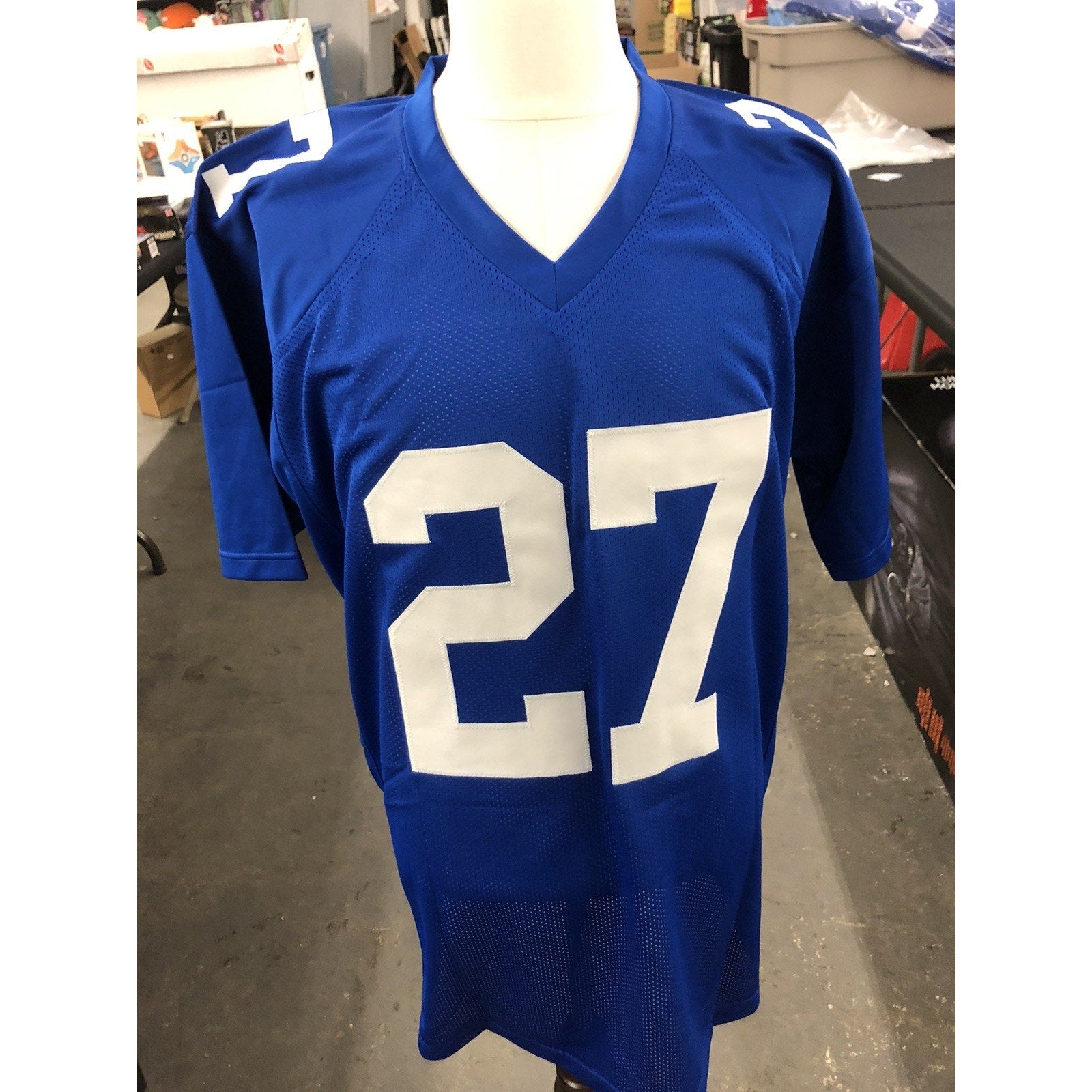 Brandon Jacobs Signed Jersey Autograph Beckett COA Giants