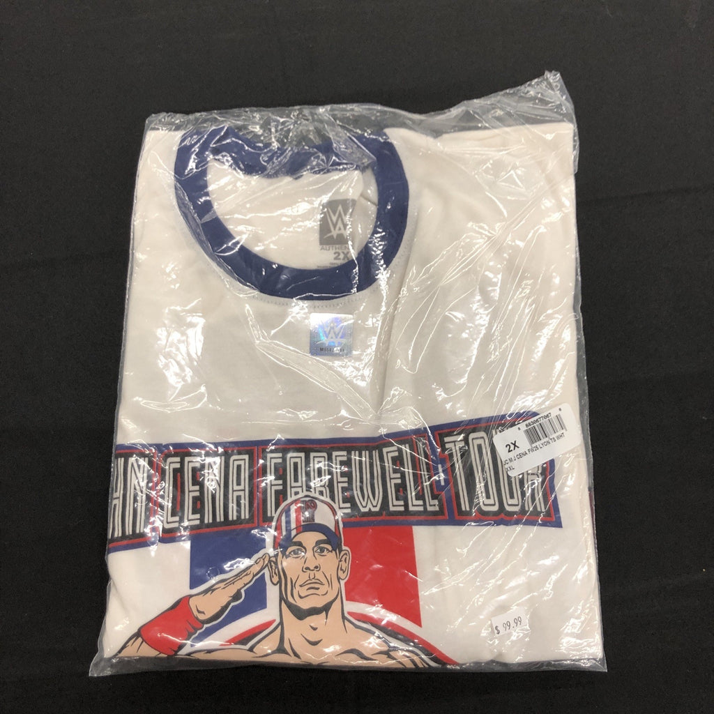 WWE John Cena Farewell Tour 2025 Lyon T-Shirt 2XL