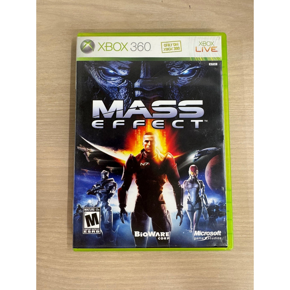 Mass Effect Xbox 360 Video Game RPG Sci-Fi Action Adventure NTSC Xbox Live