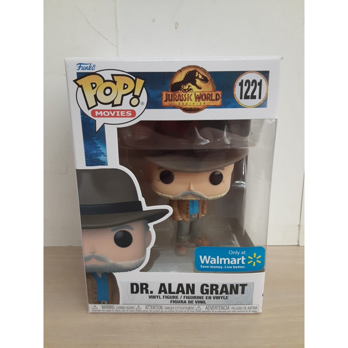 Funko Pop! Vinyl: Dr. Alan Grant - Walmart (Exclusive) #1221