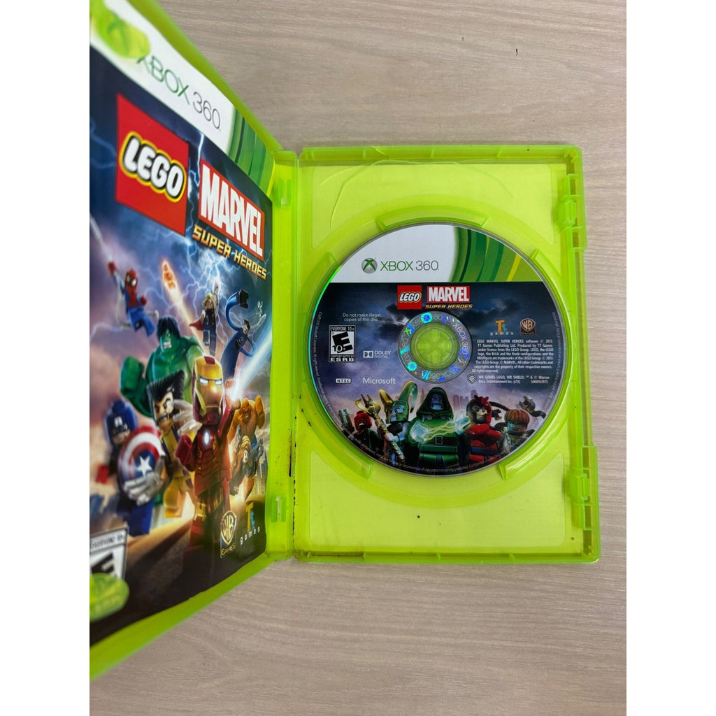 LEGO Marvel Super Heroes Xbox 360 Video Game Superhero Action Adventure