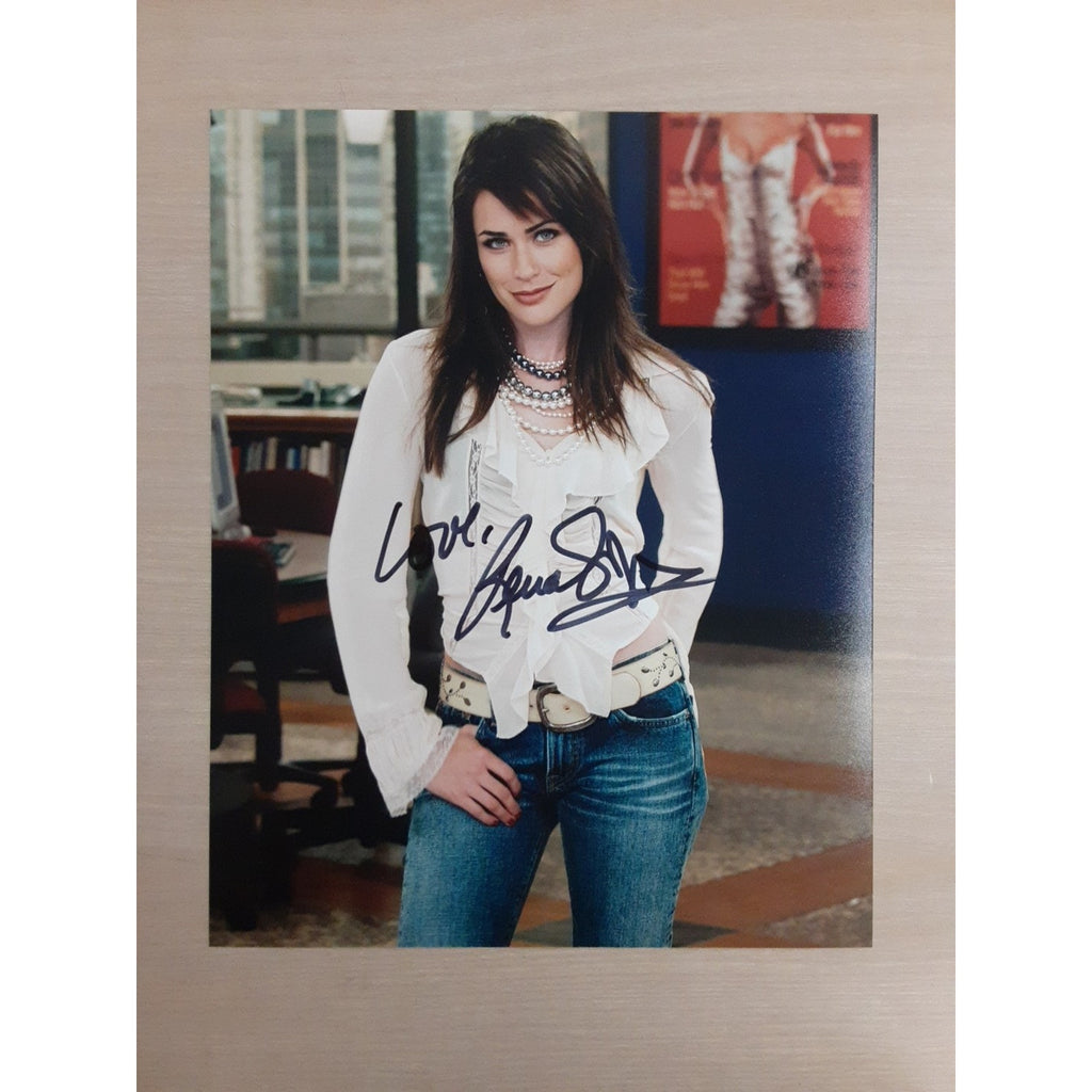 Rena Sofer Signed 8x10 Photo Vicki Costa From Tv Show Just Shoot Me