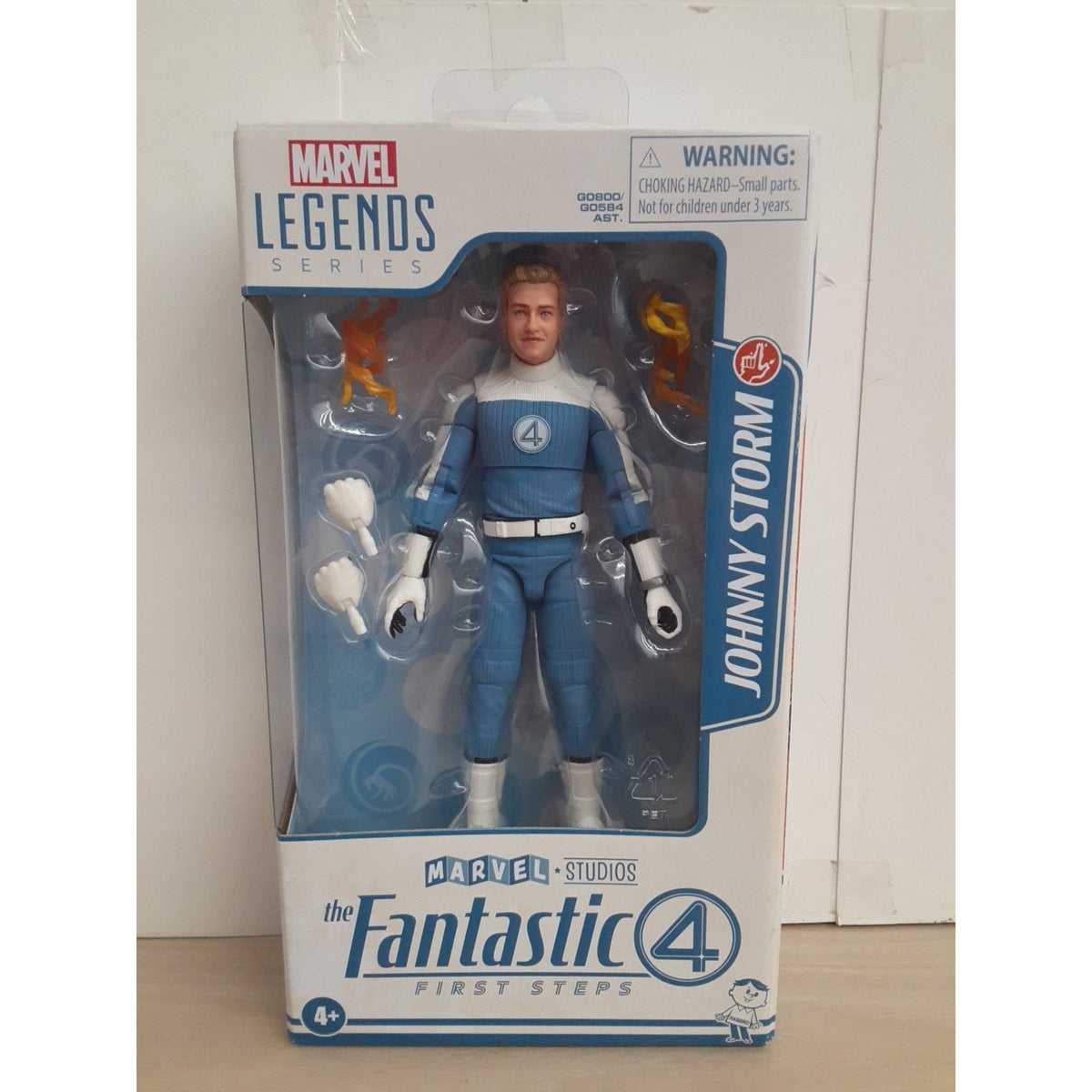 Marvel Legends MCU Fantastic Four Human Torch Johnny Storm 6-inch Action Figure