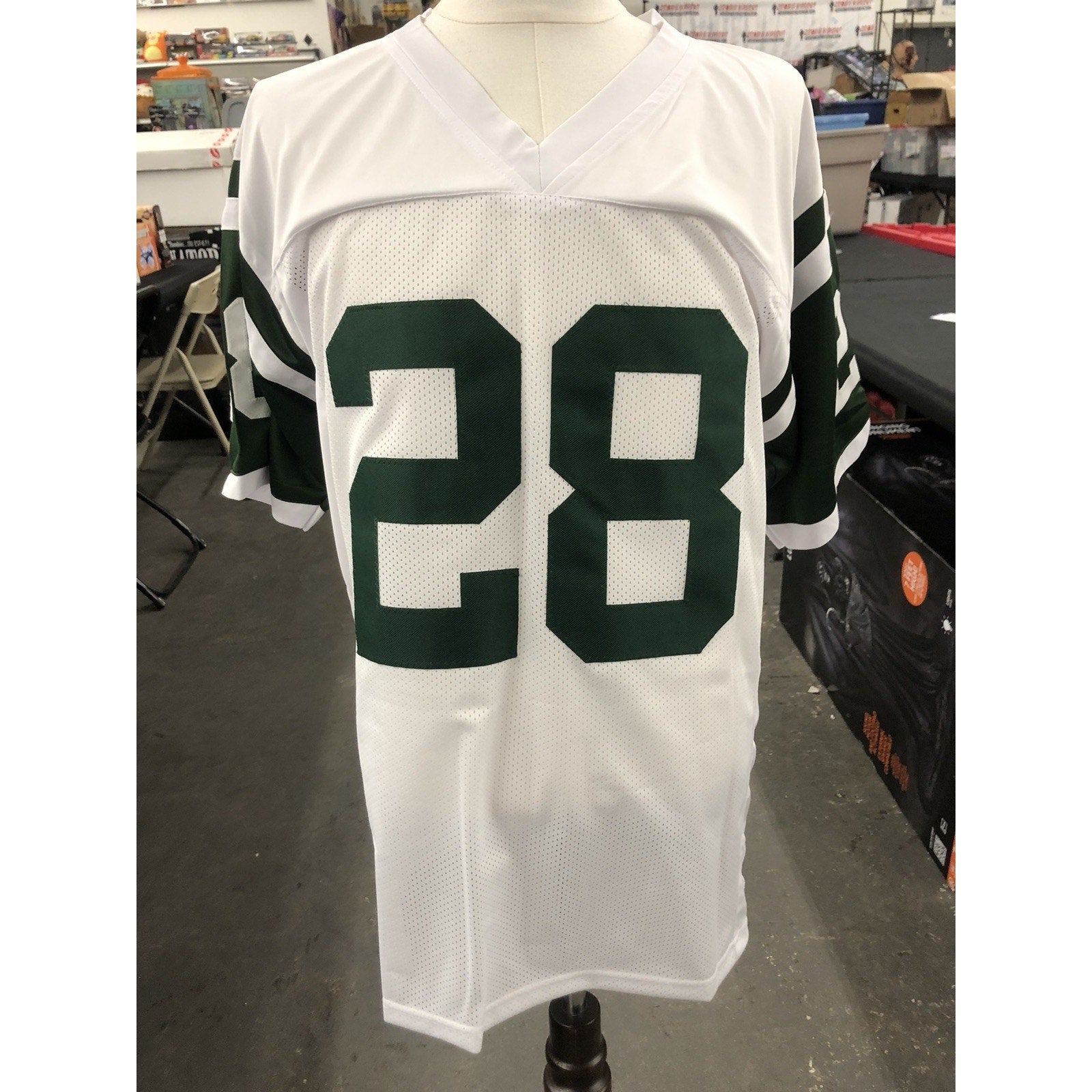Curtis Martin Signed Jersey Autograph Beckett COA Jets