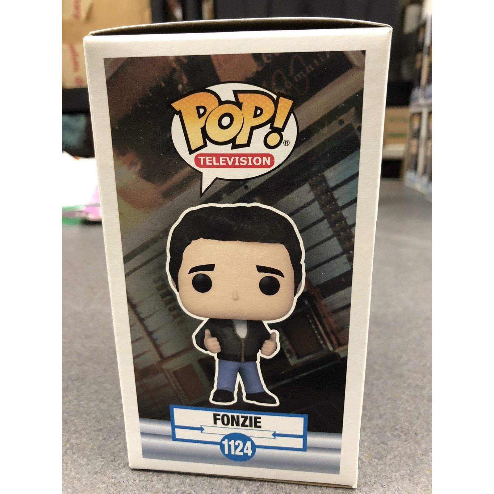 Henry Winkler Fonzie Autographed Funko Pop Happy Days Funko #1124 PSA COA Signed